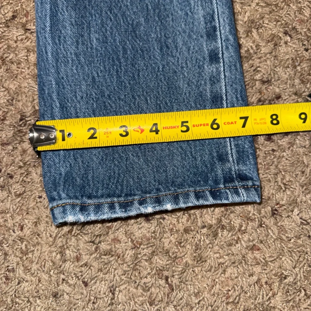 Levi's 501 Distressed Classic Denim Jeans 26x26
